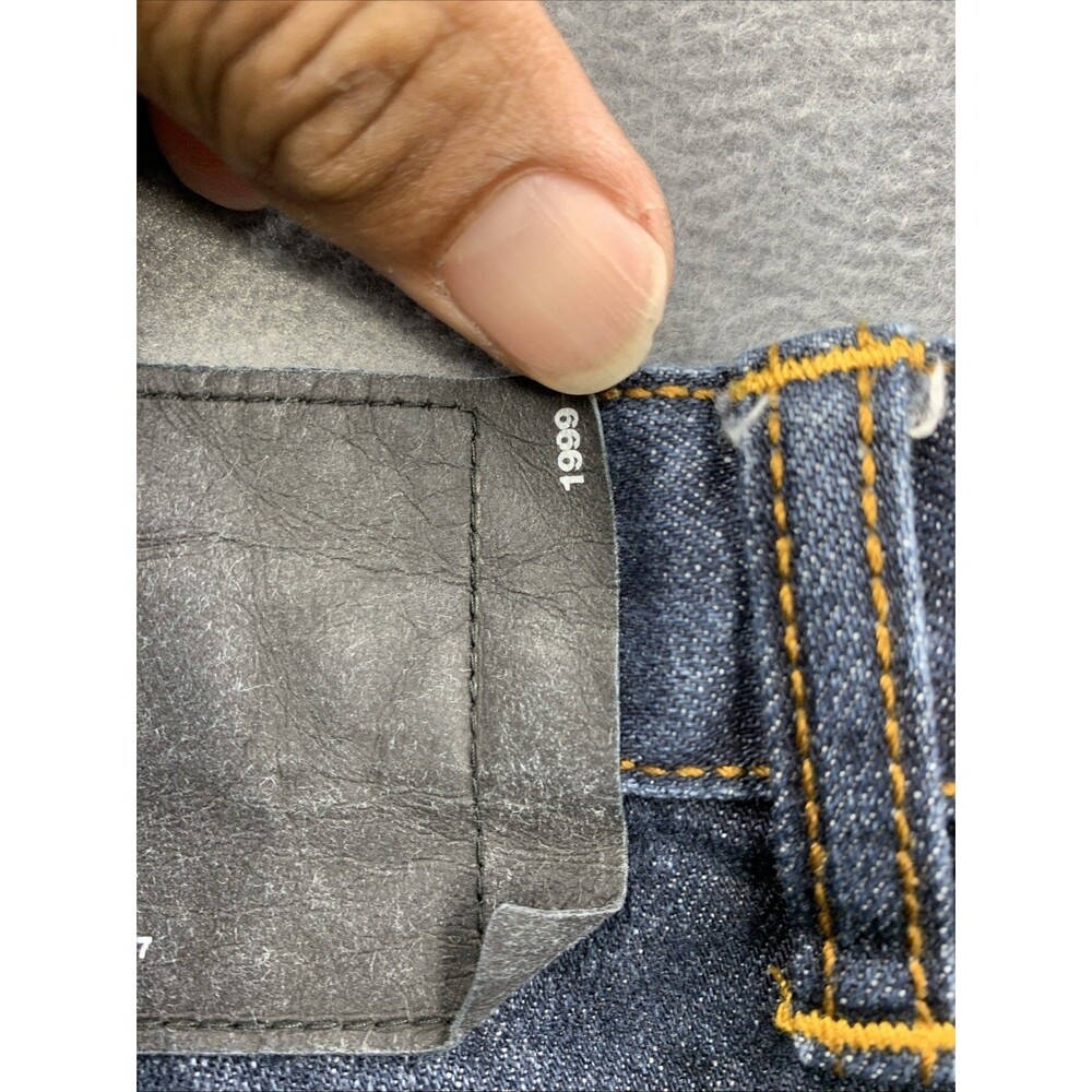RocaWear Authentic Denim Jeans Men's 1999 Loose Fit Dark Blue Size 36X30 Y2K - Picture 16 of 16